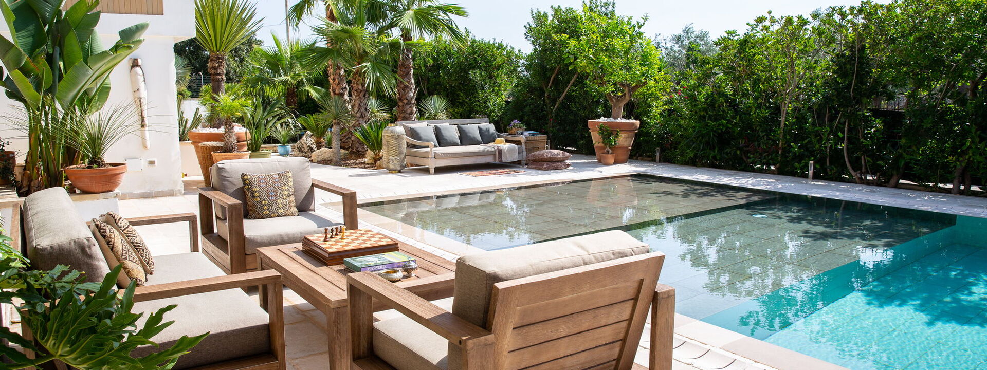 Villa Salento Shine: Balcony / Terrace / Patio, Main Entrance