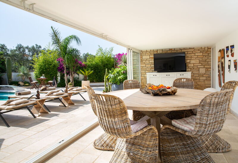 Villa Salento Shine: Balcony / Terrace / Patio, Main Entrance