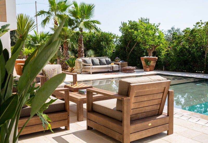 Villa Salento Shine: Balcony / Terrace / Patio, Main Entrance