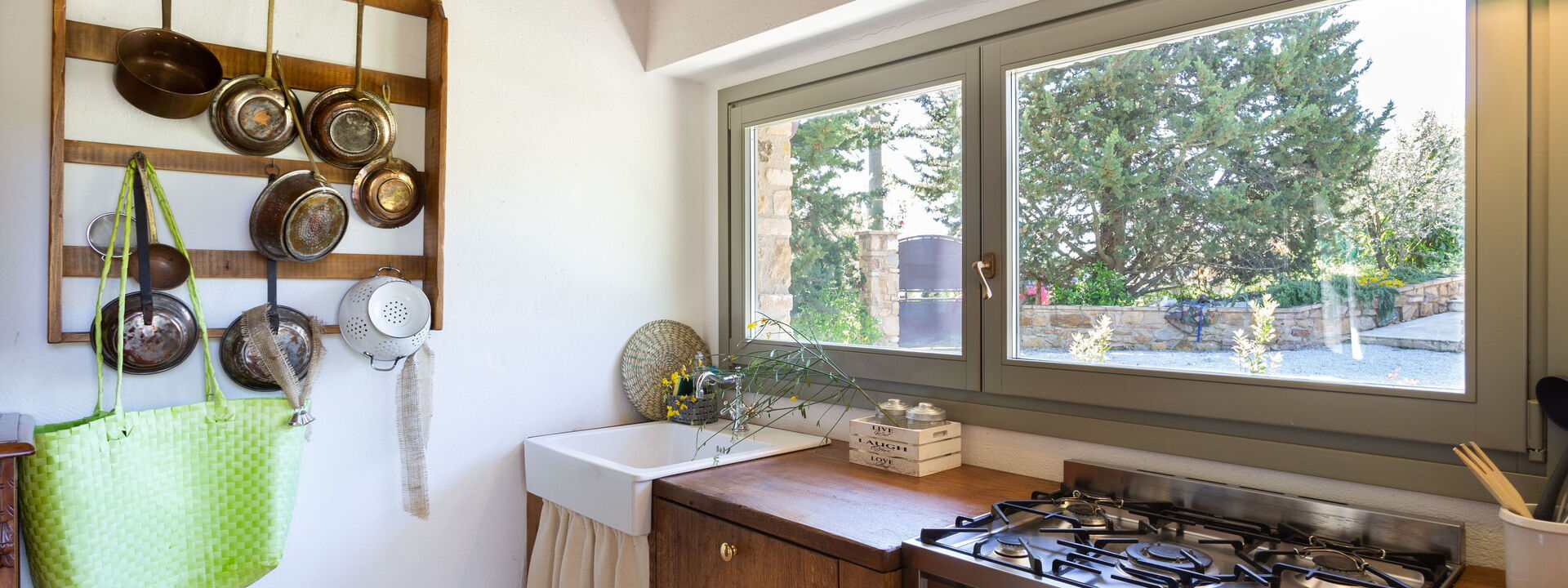 Villa Ligheia: Küche