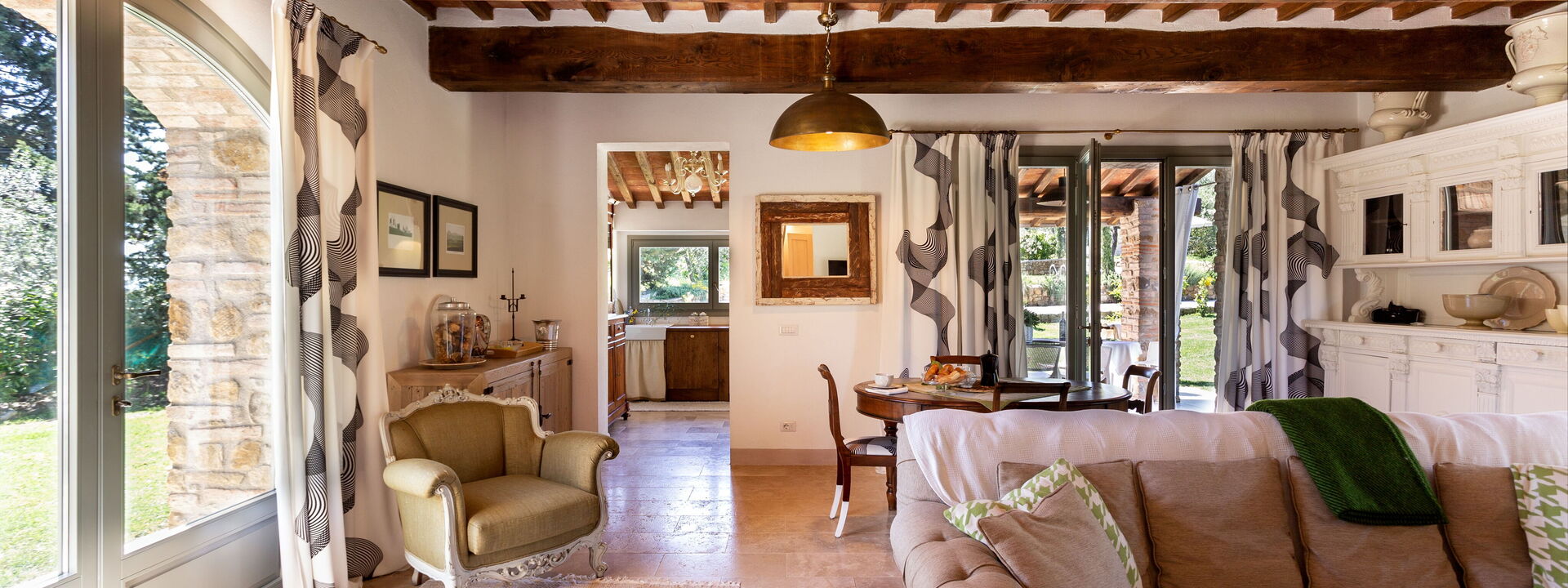 Villa Ligheia: Wohnzimmer