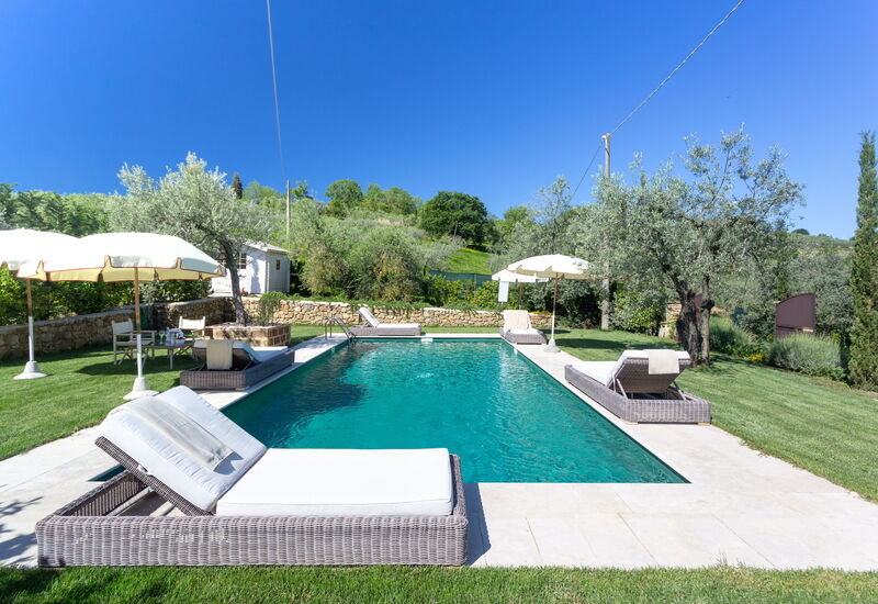 Villa Ligheia: bassin