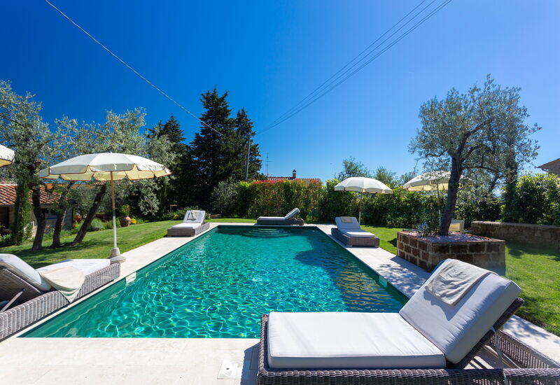 Villa Ligheia: bassin