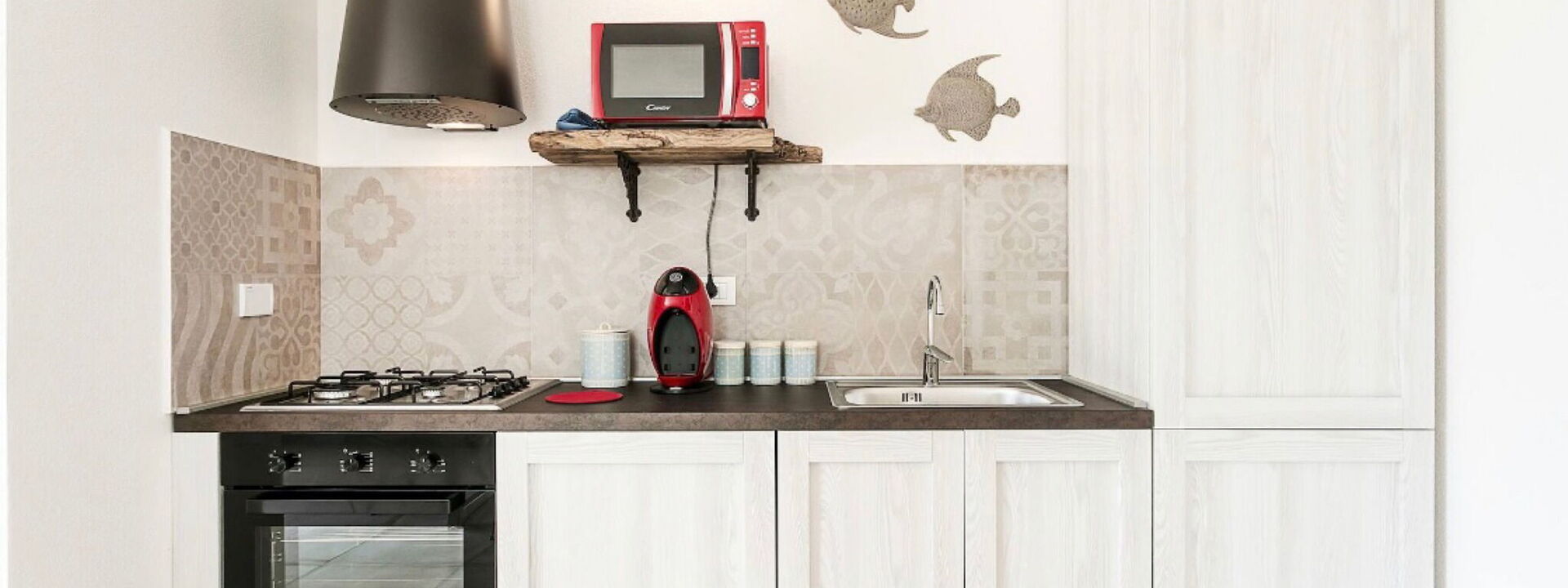 Grand Relais Degli Dei: Kitchen, Living Room