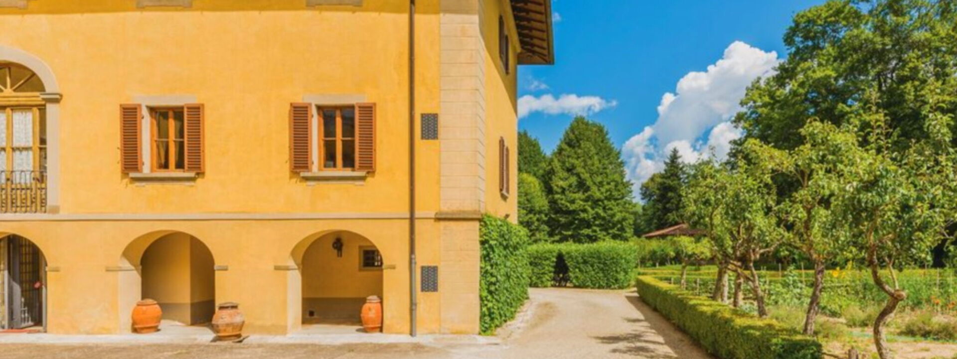 Villa Salaiole: Extérieurs