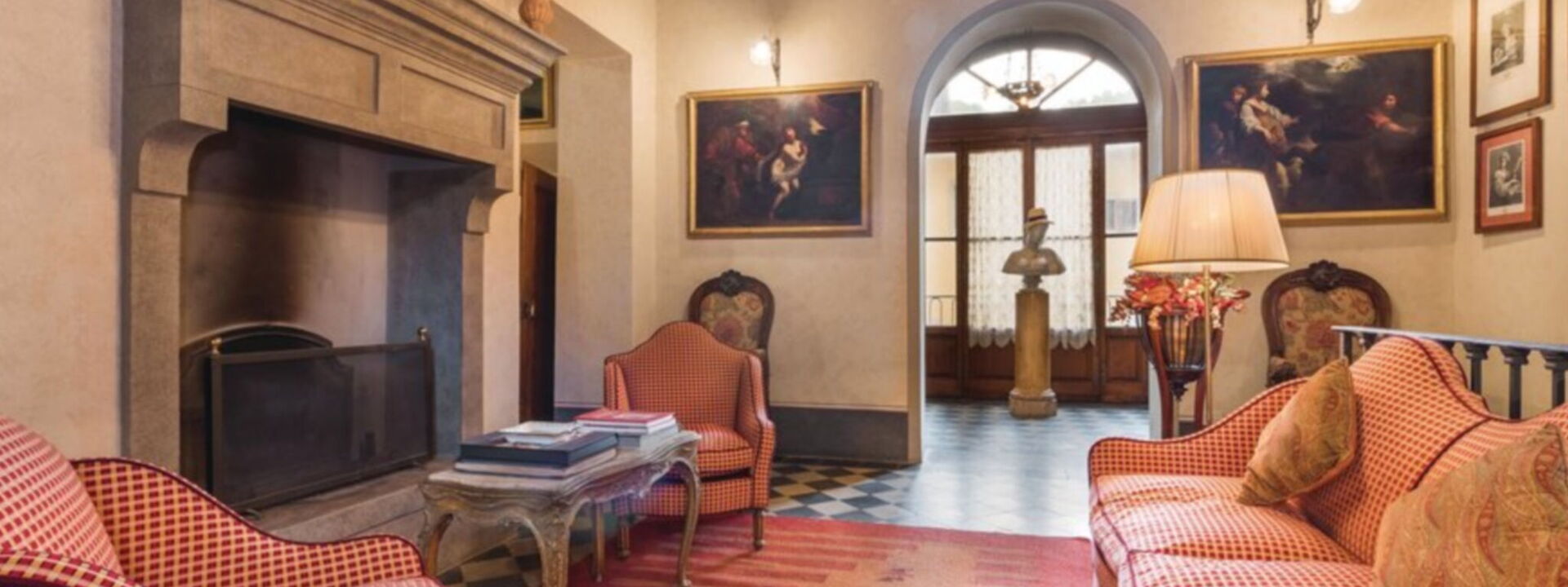 Villa Salaiole: Salon