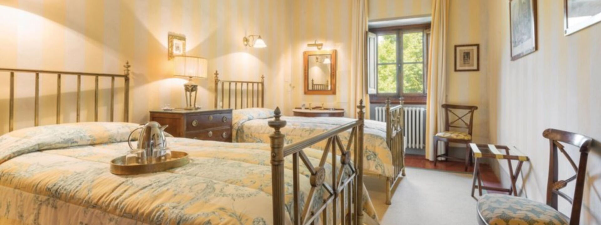 Villa Salaiole: chambre à coucher