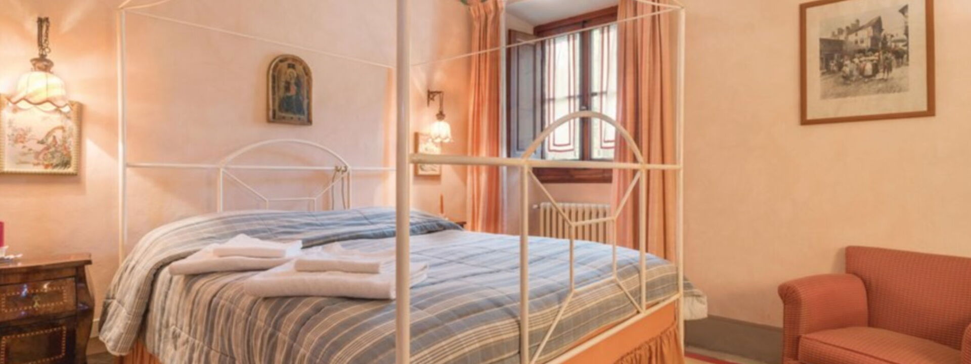 Villa Salaiole: chambre à coucher