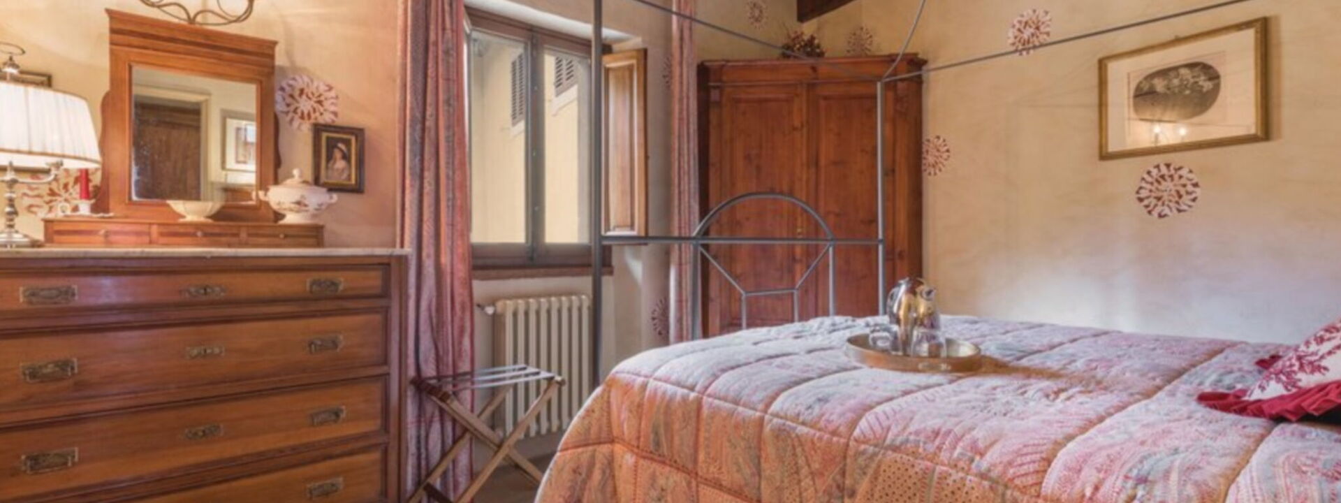 Villa Salaiole: chambre à coucher