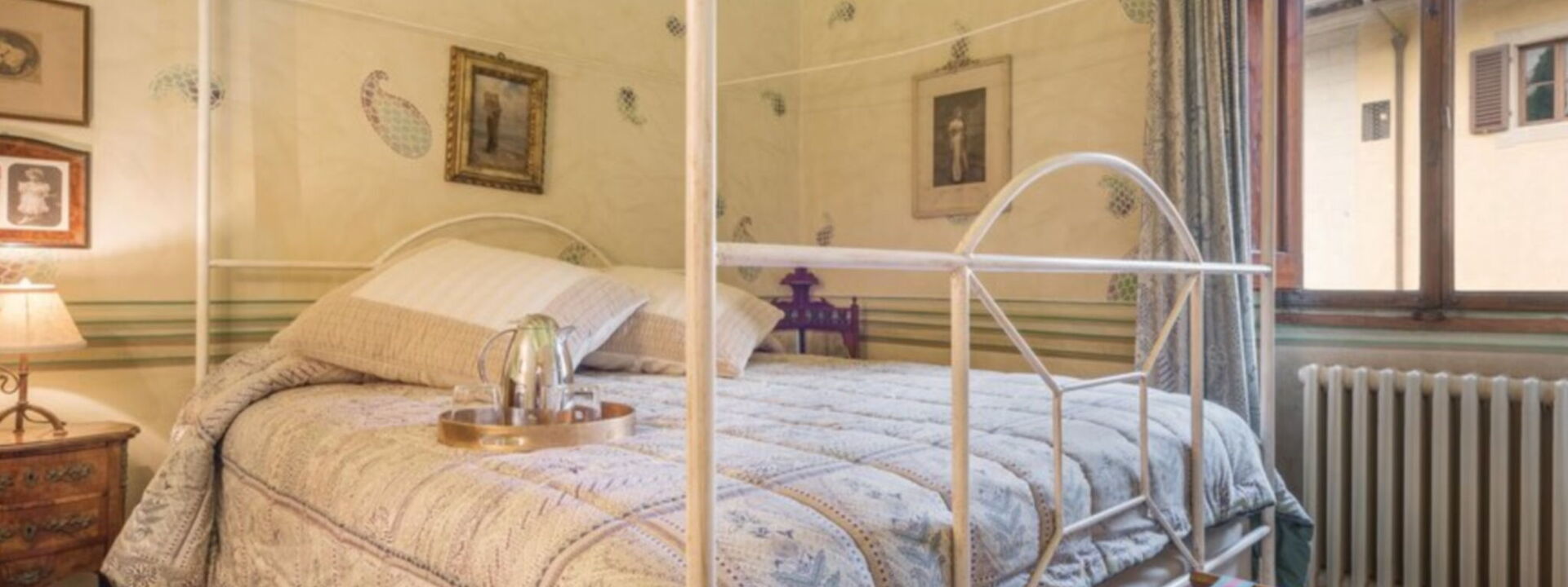 Villa Salaiole: chambre à coucher