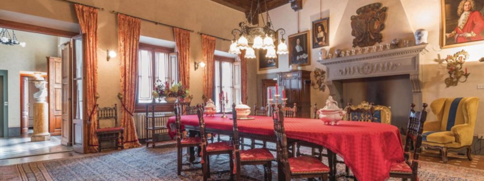 Villa Salaiole: Salle à manger