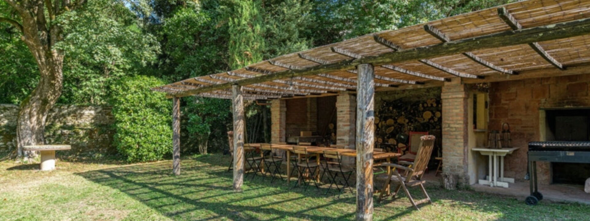 Villa Salaiole: Jardin