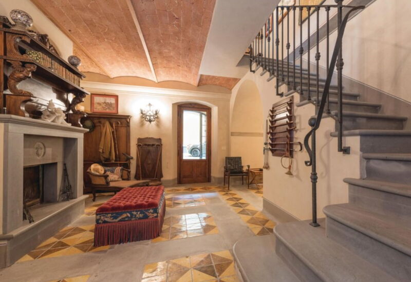 Villa Salaiole: Wohnzimmer