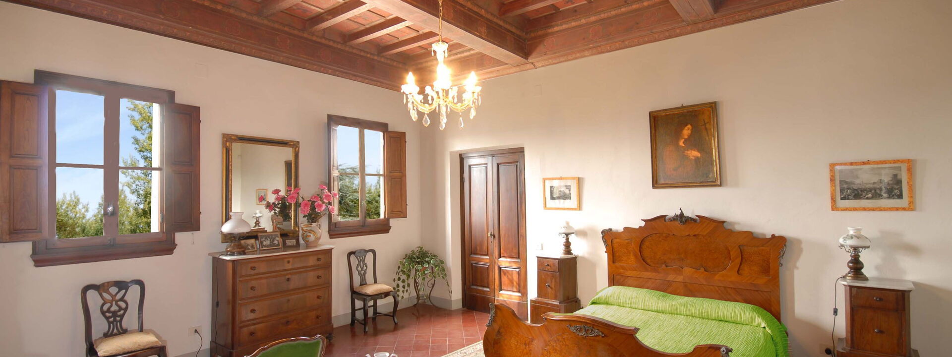 Villa i Delfini: Camera da letto