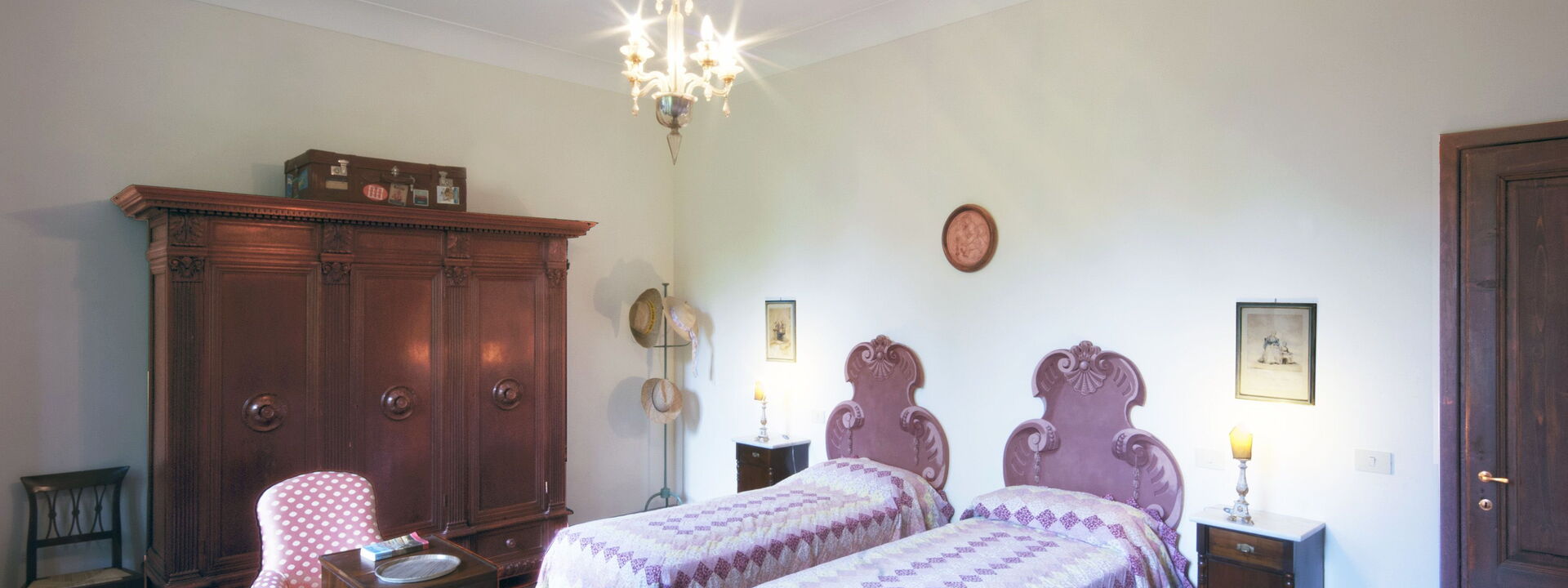 Villa i Delfini: Camera da letto