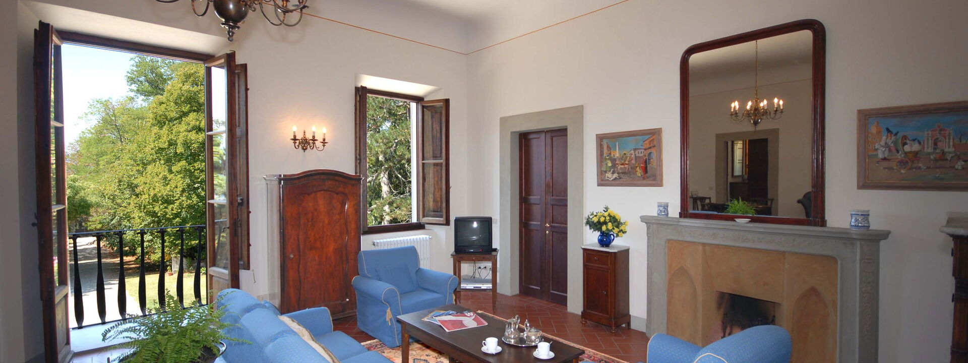 Villa i Delfini: Soggiorno