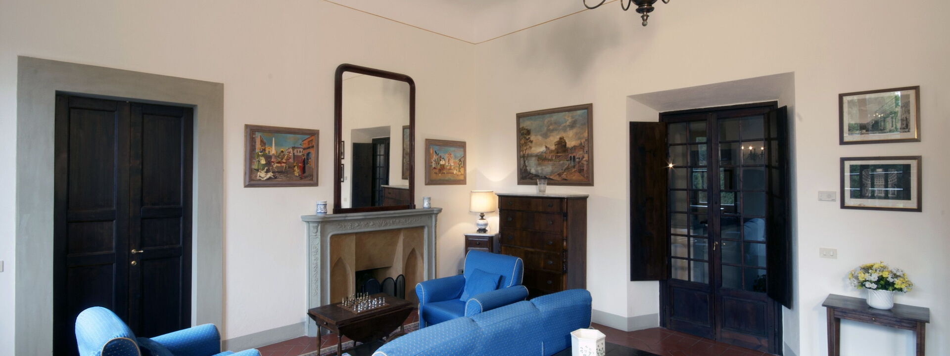 Villa i Delfini: Soggiorno