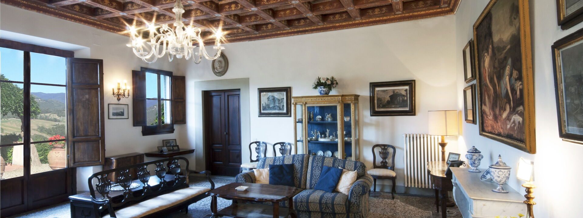 Villa i Delfini: Soggiorno