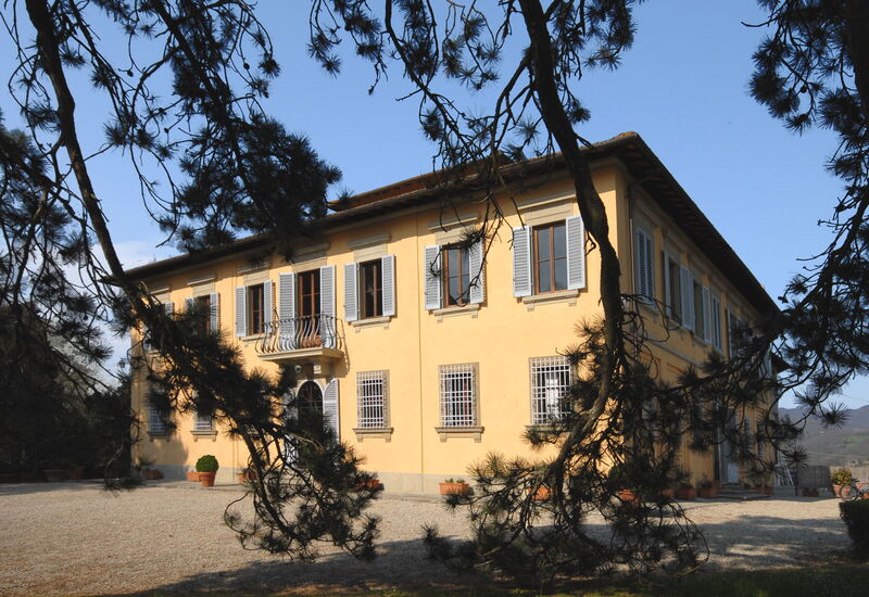 Villa i Delfini: Außen