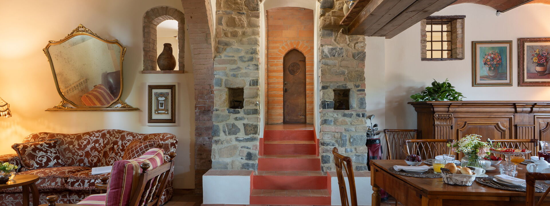 Villa Tramonto: Autunno, Estate, Primavera, Sala da pranzo