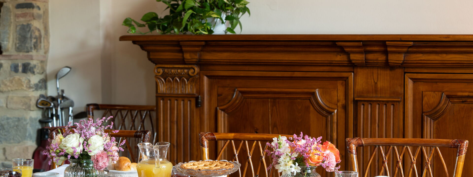 Villa Tramonto: Autunno, Estate, Primavera, Sala da pranzo