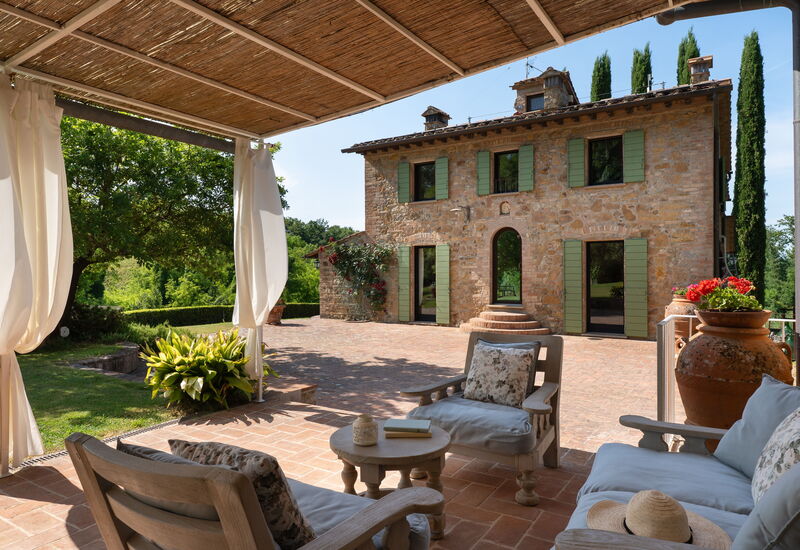 Villa Tramonto: Automne, Entrée principale, Été, Printemps