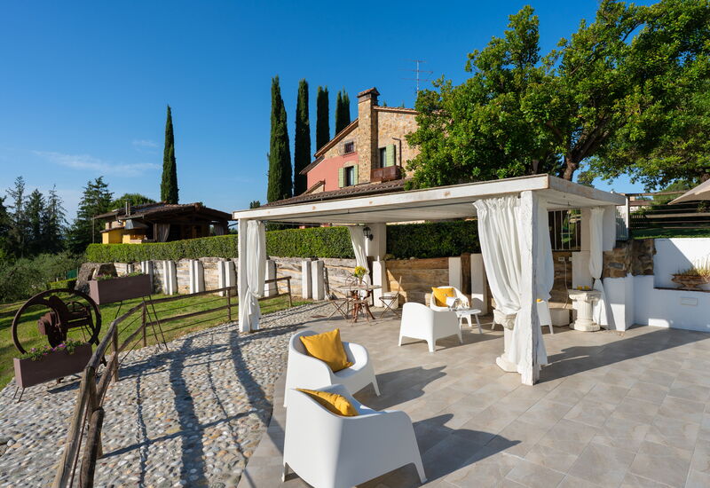 Villa Tramonto: Automne, Balcon / Terrasse / Patio, Été, Printemps