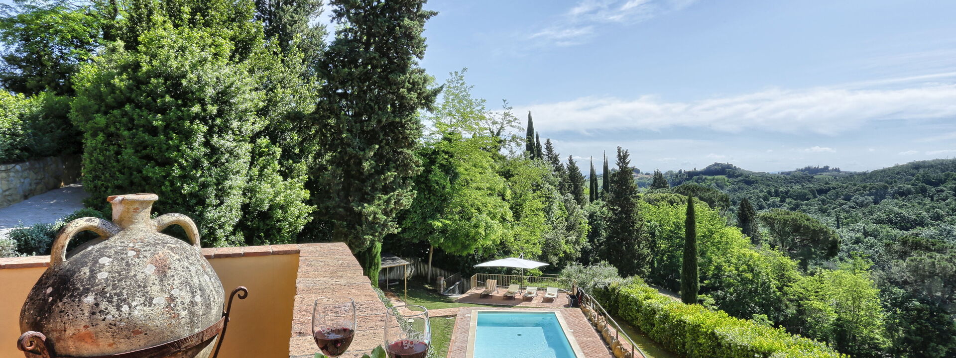 Villa Sunshine: Autunno, Estate, Piscina, Primavera