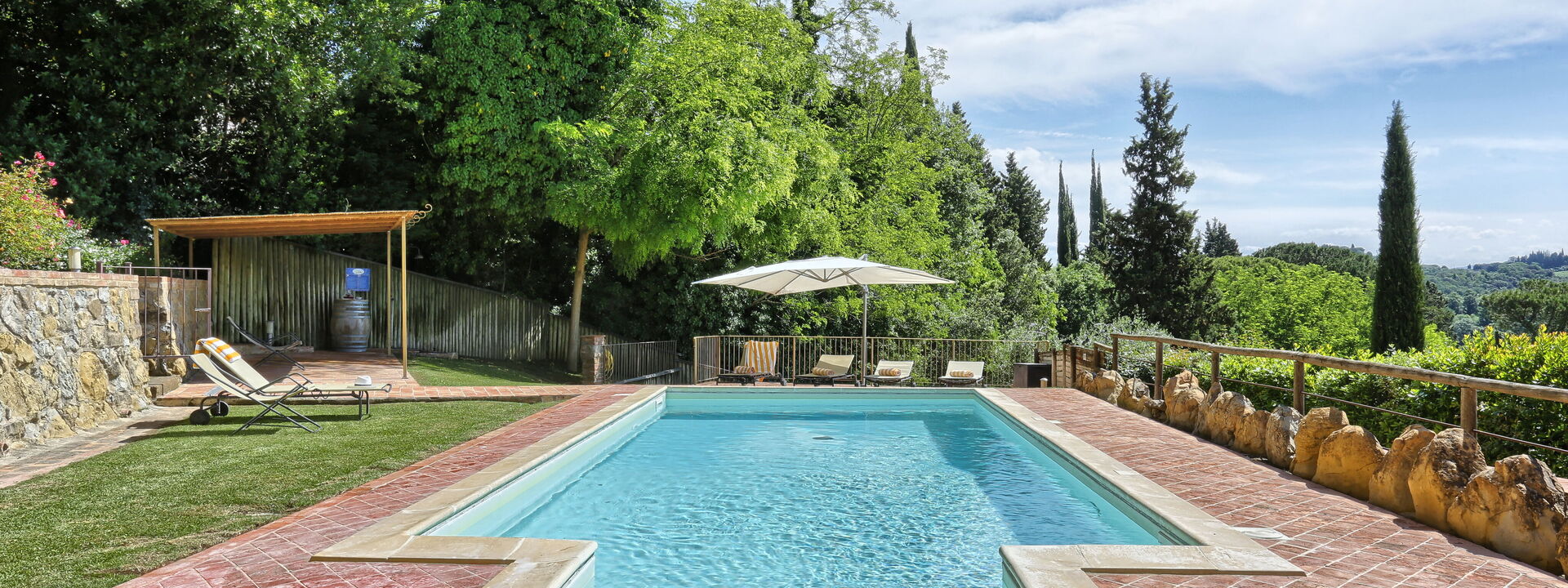 Villa Sunshine: Autunno, Estate, Piscina, Primavera