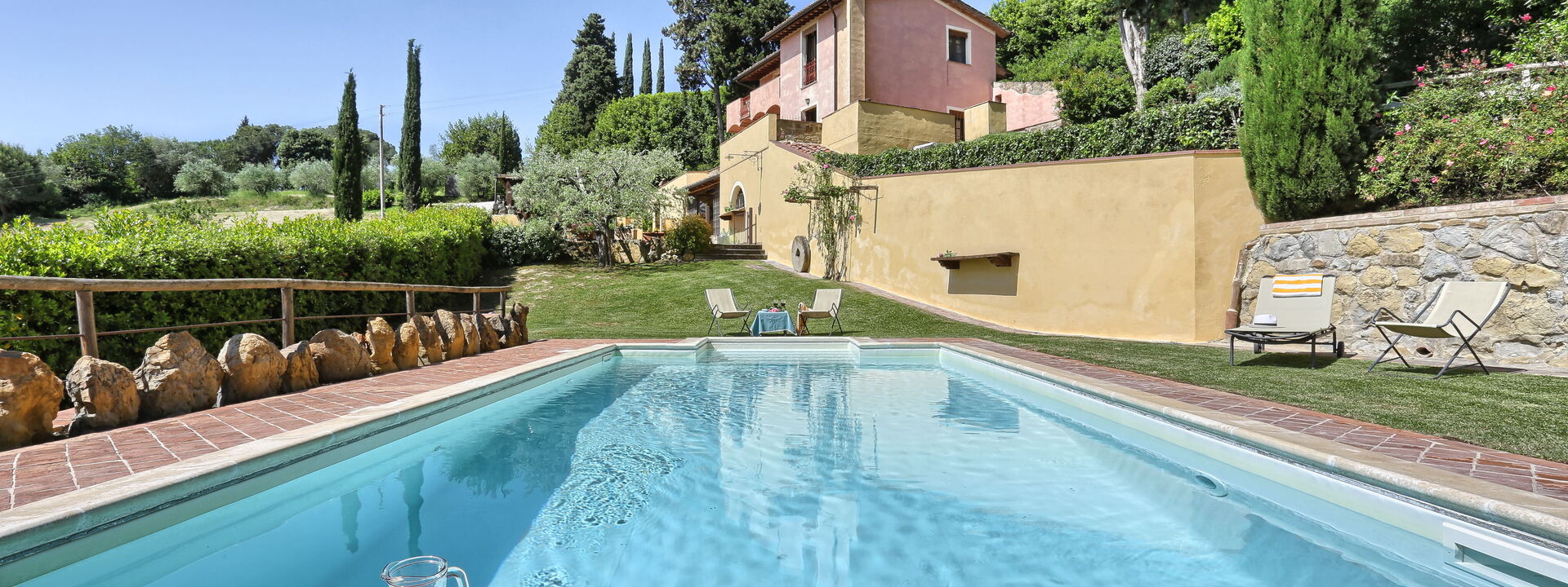 Villa Sunshine: Autunno, Estate, Piscina, Primavera