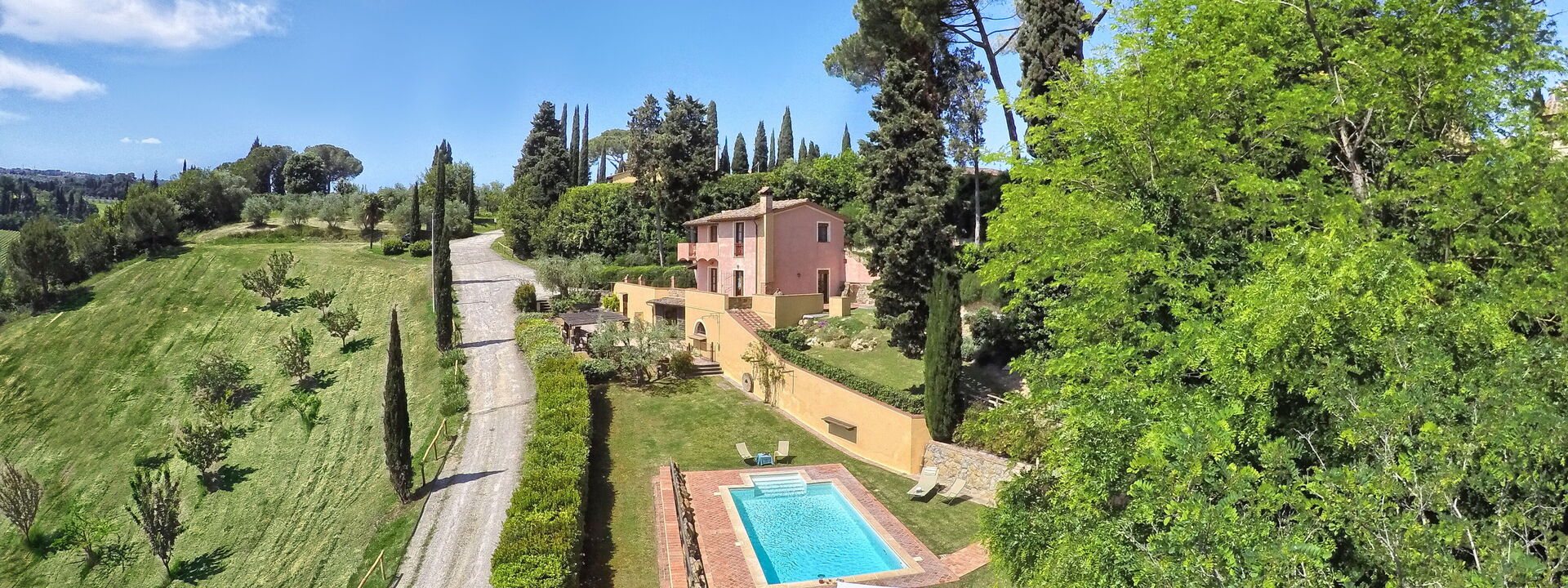 Villa Sunshine: Autunno, Estate, Piscina, Primavera