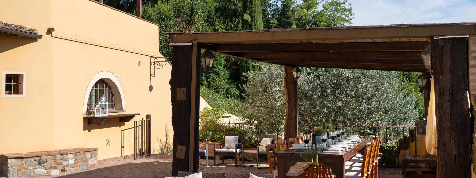 Villa Sunshine: Automne, Balcon / Terrasse / Patio, Été, Printemps