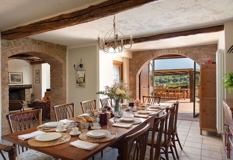 Villa Sunshine: Autumn, Dining Room, Kitchen, Spring, Summer