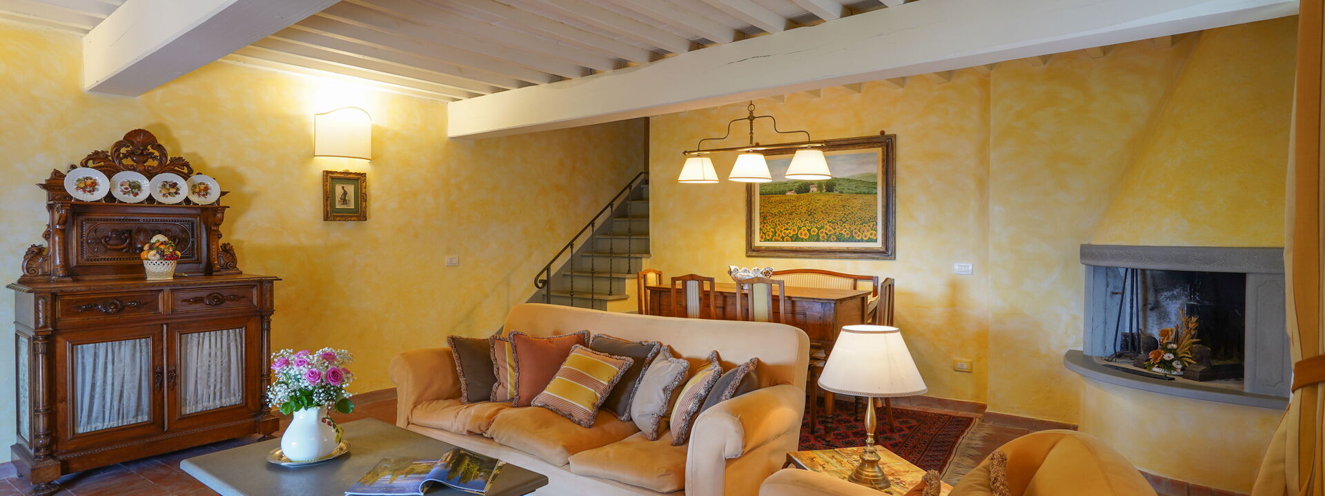 Villa Stefano: Living Room