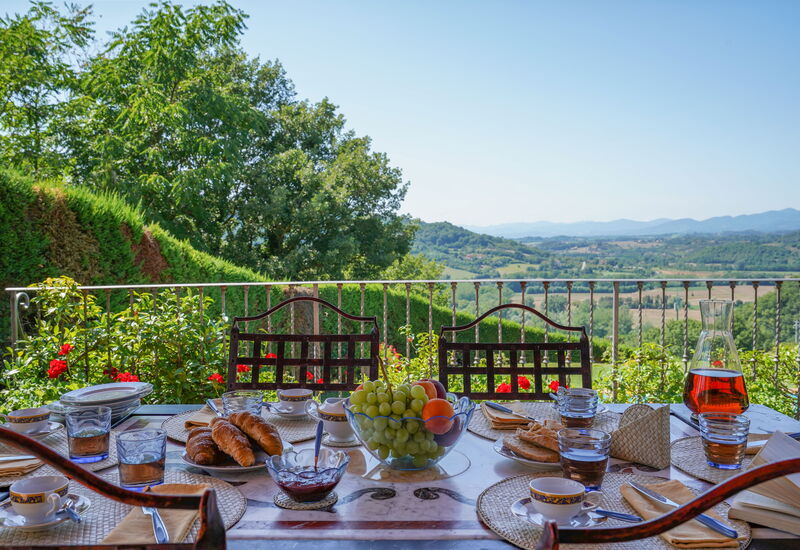 Villa Stefano: Balkon / Terrasse / Patio