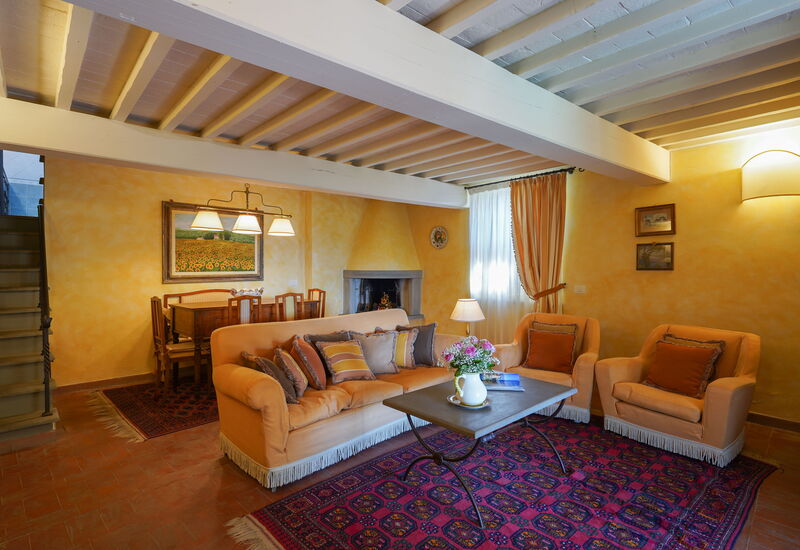 Villa Stefano: Wohnzimmer