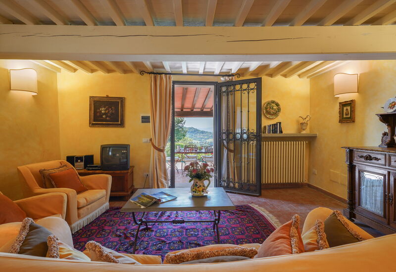 Villa Stefano: Wohnzimmer