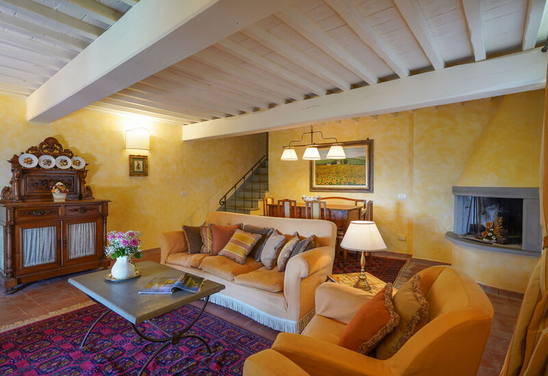 Villa Stefano: Wohnzimmer