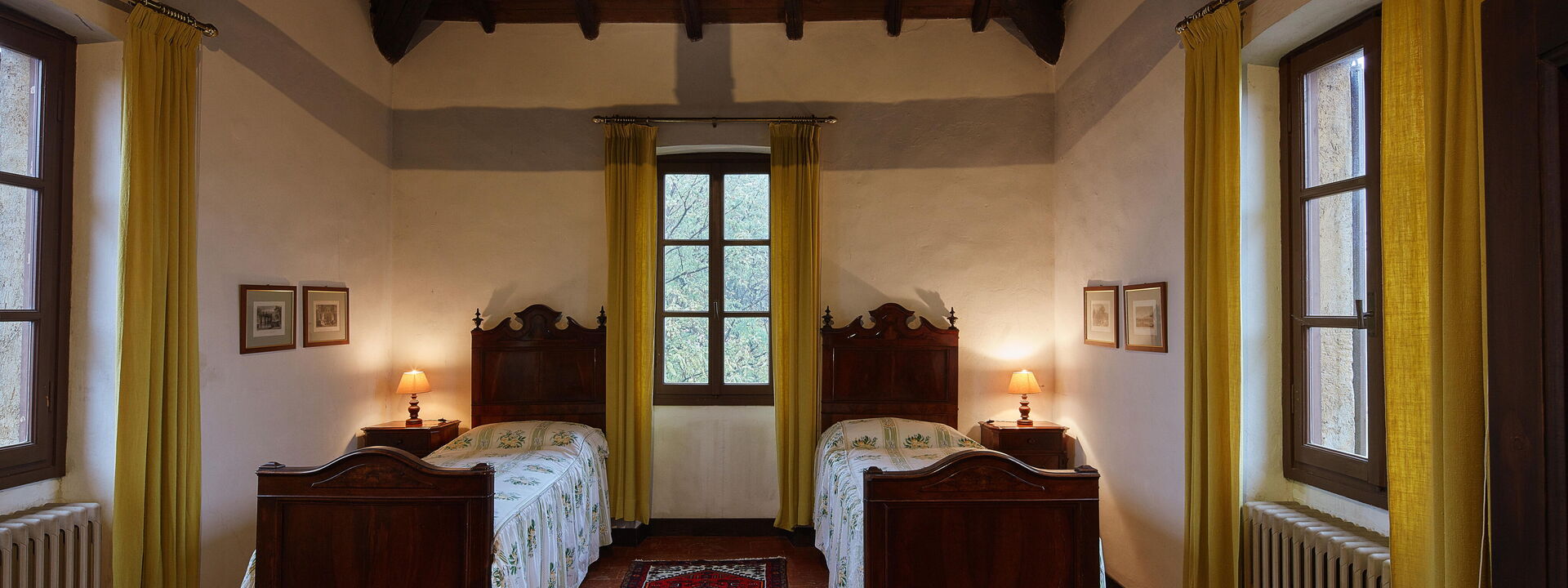 Villa Franciacorta: Ausstattung, Frühling, Herbst, Schlafzimmer, Sommer, Zimmerdetails