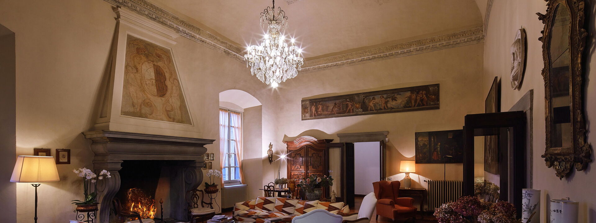 Villa Franciacorta: Ausstattung, Frühling, Herbst, Sommer, Wohlergehen, Wohnzimmer, Zimmerdetails