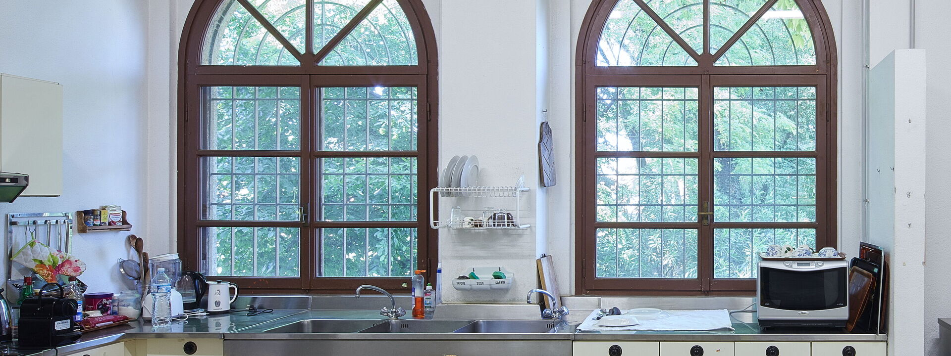 Villa Franciacorta: Ausstattung, Essen, Frühling, Herbst, Küche, Sommer, Zimmerdetails