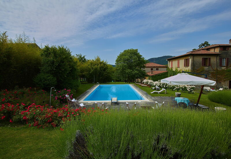 Villa Franciacorta: Amenities, Autumn, Building Exterior, Garden, Outdoor, Pool, Spring, Summer