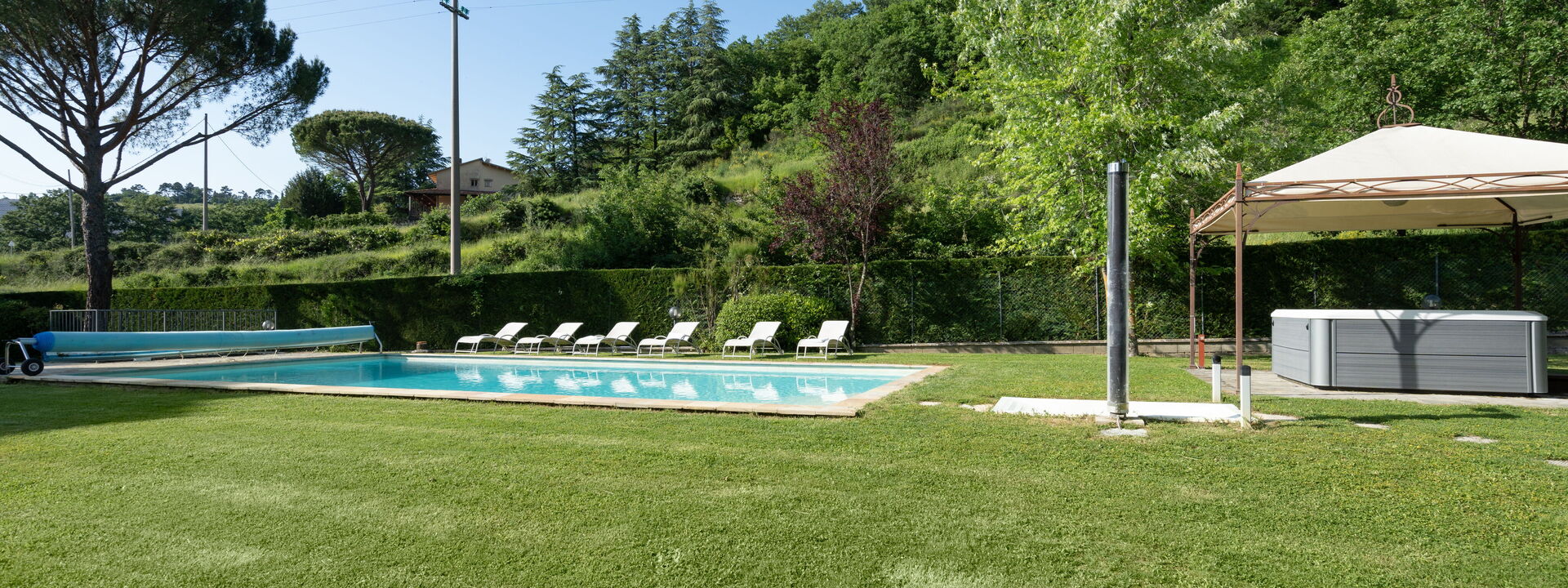 Il Mulino Di Vogognano - Subbiano, Private Pool, Jacuzzi, Wifi, Tuscany: Amenities, Autumn, Building Exterior, Garden, Pool, Spring, Summer