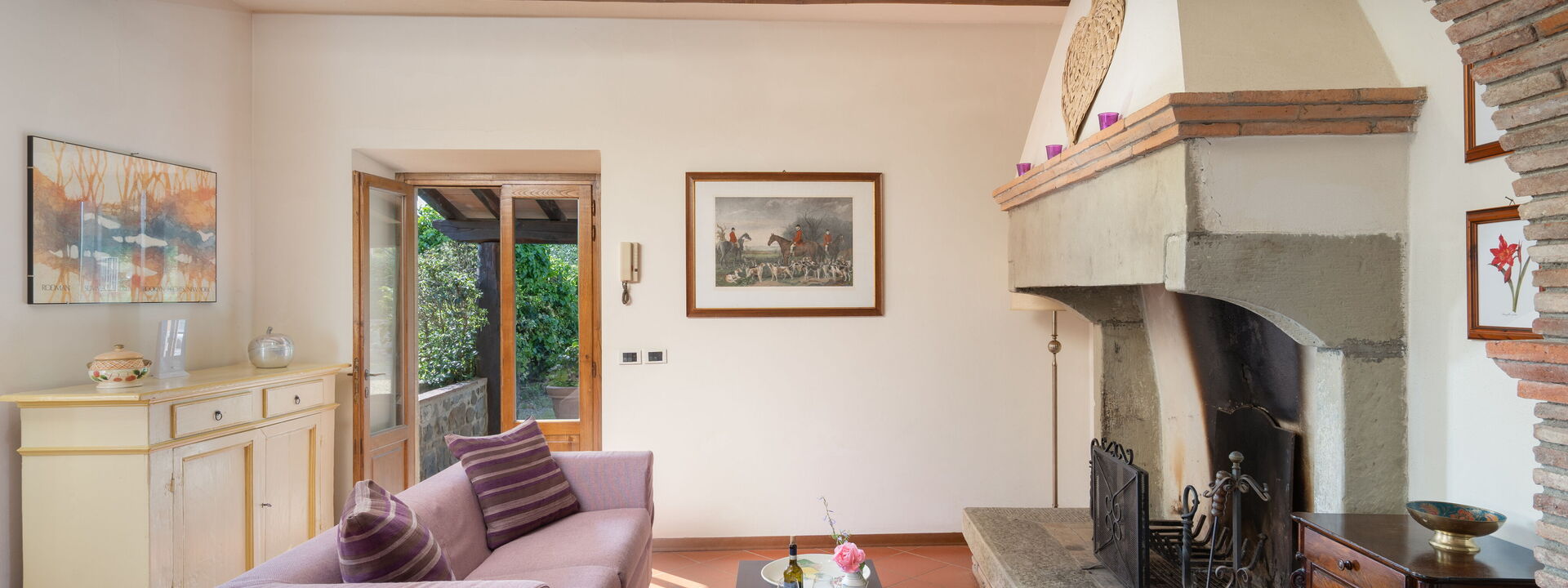 Il Mulino Di Vogognano - Subbiano, Private Pool, Jacuzzi, Wifi, Tuscany: Amenities, Autumn, Living Room, Room Detail, Spring, Summer