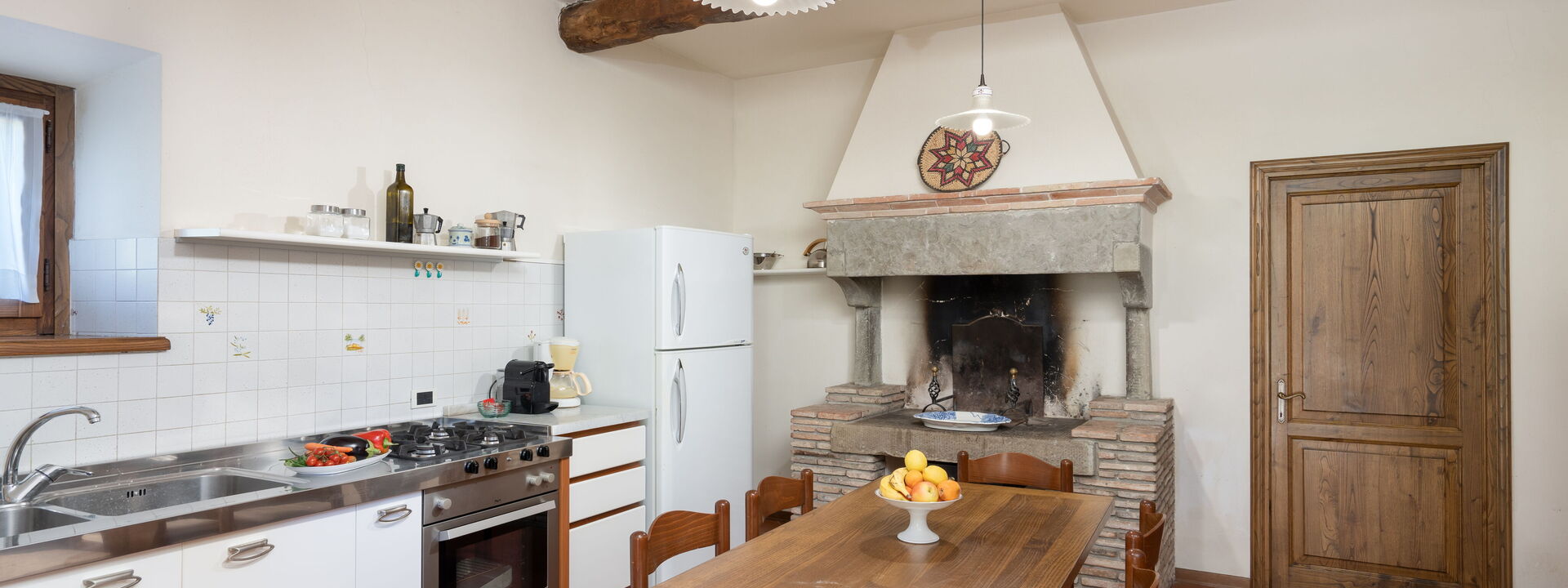 Il Mulino Di Vogognano - Subbiano, Private Pool, Jacuzzi, Wifi, Tuscany: Amenities, Autumn, Kitchen, Room Detail, Spring, Summer