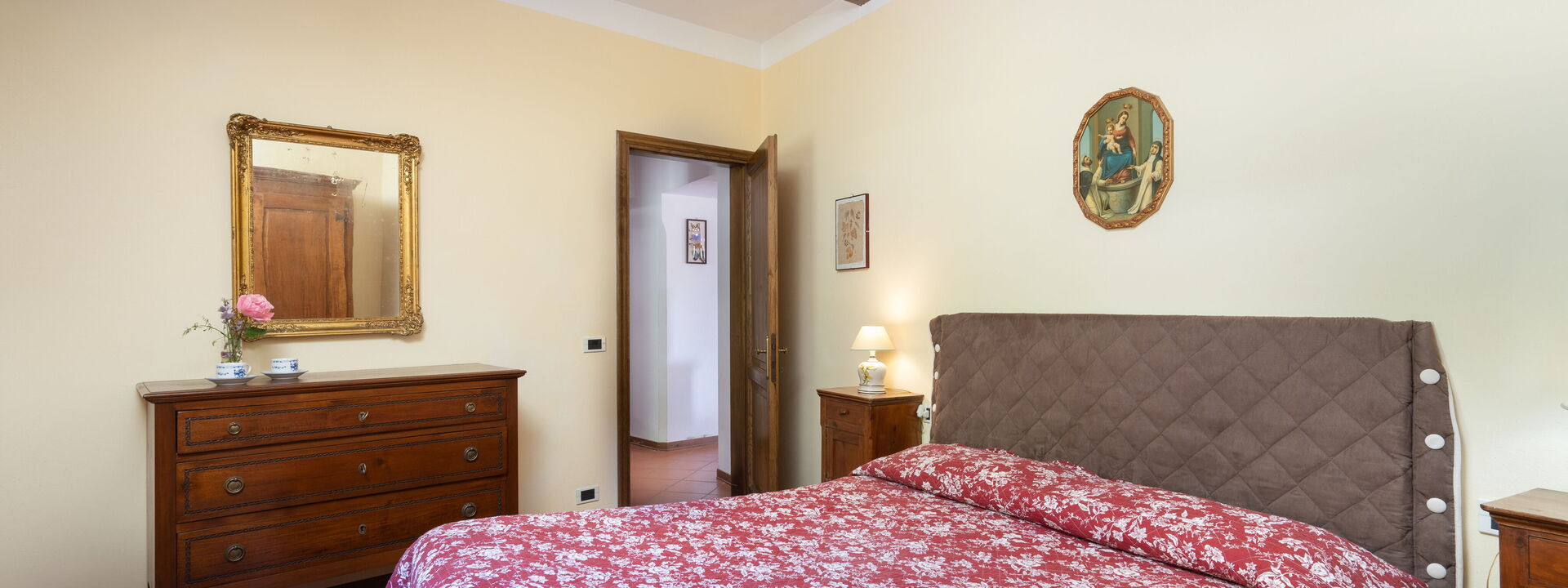 Il Mulino Di Vogognano - Subbiano, Private Pool, Jacuzzi, Wifi, Tuscany: Amenities, Autumn, Bedroom, Room Detail, Spring, Summer