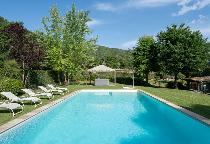 Il Mulino Di Vogognano - Subbiano, Private Pool, Jacuzzi, Wifi, Tuscany: Außen, Ausstattung, Frühling, Garten, Herbst, Schwimmbad, Sommer