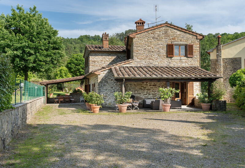 Il Mulino Di Vogognano - Subbiano, Private Pool, Jacuzzi, Wifi, Tuscany: Außen, Ausstattung, Frühling, Garten, Herbst, Sommer