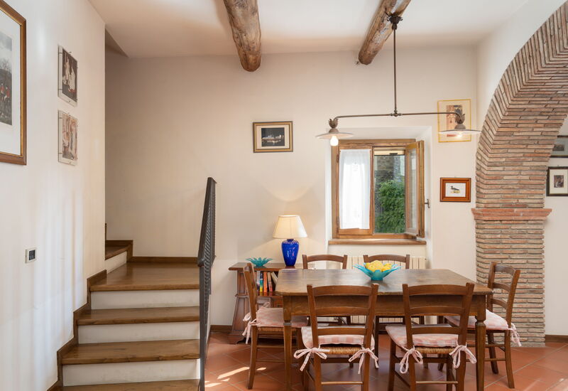 Il Mulino Di Vogognano - Subbiano, Private Pool, Jacuzzi, Wifi, Tuscany: Ausstattung, Esszimmer, Frühling, Herbst, Sommer, Zimmerdetails