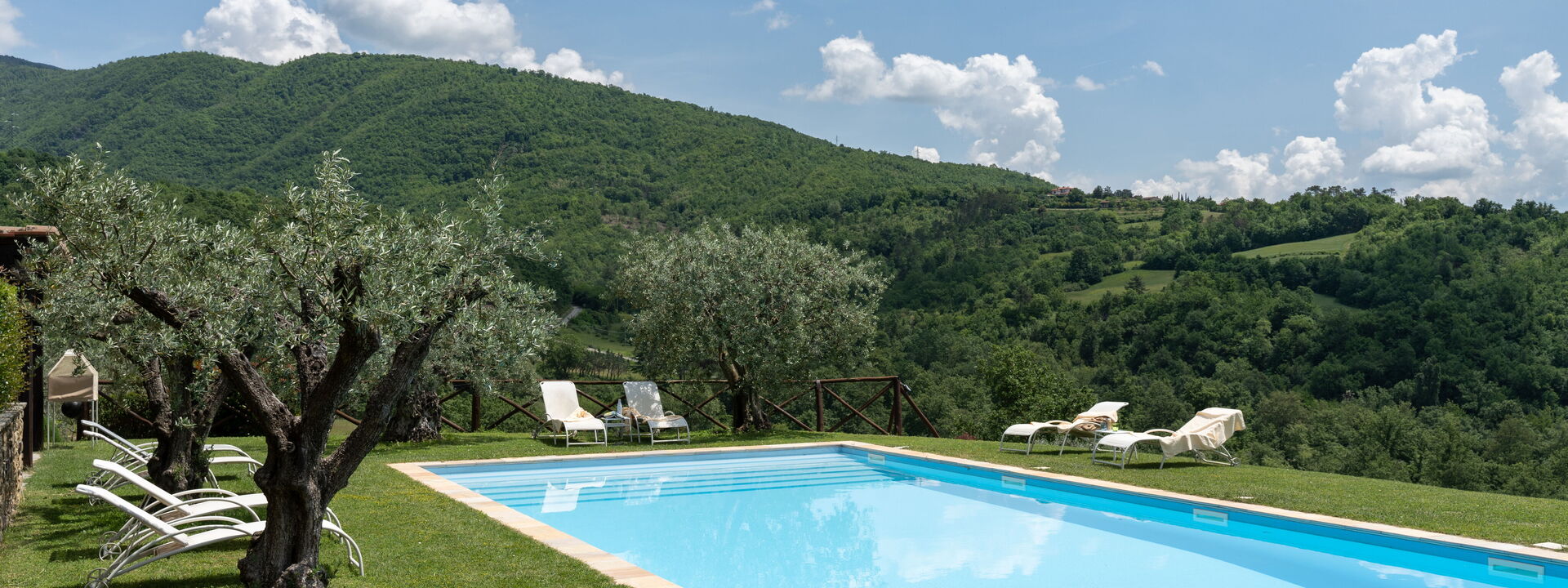 Villa Olivi - Subbiano, Toscana, Pool And Nature: Amenities, Autumn, Building Exterior, Garden, Pool, Spring, Summer